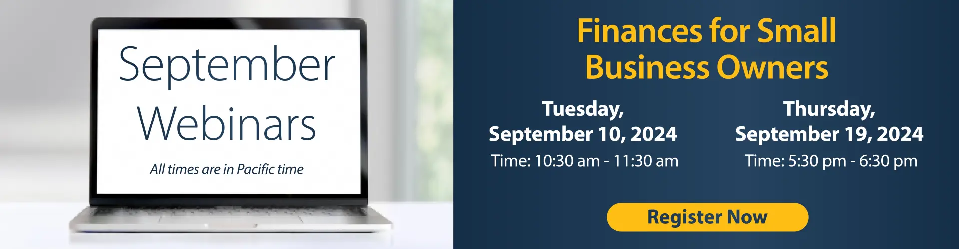 September Webinars